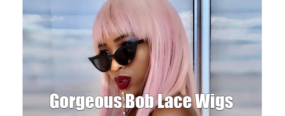 Classic Bob Lace Human Hair Wigs