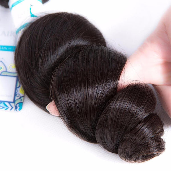 Lakihair 8A Brazilian Virgin Human Hair Loose Wave 3 Bundles Deals