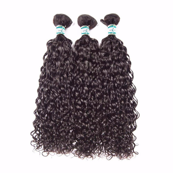 Lakihair 10A Brazilian 4 Bundles Unprocessed Real Virgin Human Hair Water Wave Hair Weaving