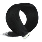 Lakihair  9A Straight Natural Colors 100g Tape In Brazilian Virgin Hair Hair Extension