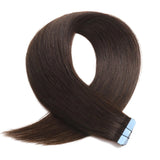 Lakihair  9A Straight Natural Colors 100g Tape In Brazilian Virgin Hair Hair Extension