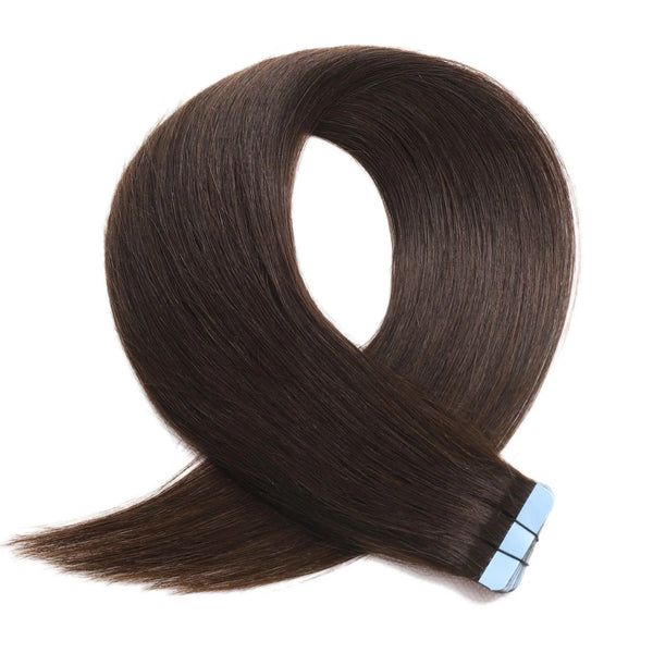 Lakihair  9A Straight Natural Colors 100g Tape In Brazilian Virgin Hair Hair Extension