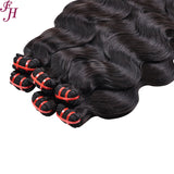 Lakihair Double Drawn 10A Body Wave 3 Bundles Top Quality Virgin Human Hair Unprocessed Hair Extensions
