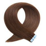 Lakihair  9A Straight Natural Colors 100g Tape In Brazilian Virgin Hair Hair Extension