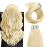 Lakihair  9A Straight Blondes 100g Tape In Brazilian Virgin Hair Hair Extension