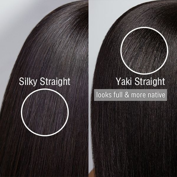 Lakihair  Light Yaki Seamless Clip Ins 9A Brazilian Virgin Hair Natural Black Hair Extension