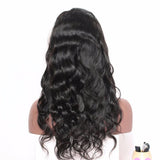 Lakihair Body Wave Lace Front Wigs 100% Unprocessed Human Hair 180% Density
