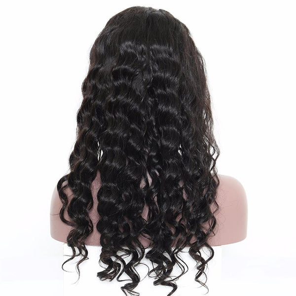 Lakihair Loose Wave 8A Lace Front Wigs 100% Virgin Human Hair Wigs With Baby Hair Natural Looking