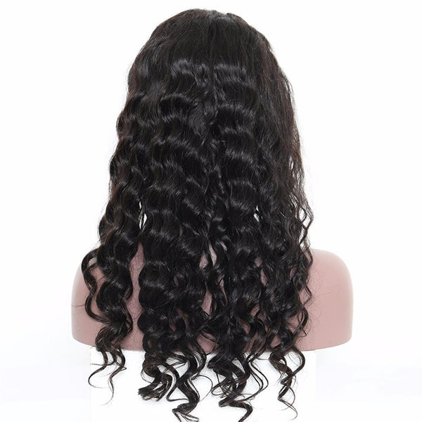 Lakihair Loose Wave 8A Lace Front Wigs 100% Virgin Human Hair Wigs With Baby Hair Natural Looking