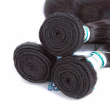 Lakihair Human Hair Bundles 3 Bundles With Lace Closure Brazilian Body Wave Virgin Human Hair Weave