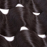 Lakihair 3 Bundles Human Hair Body Wave with Lace Closure 8a Brazilian