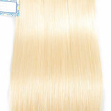 Lakihair 8A 613 Blonde Hair Bundles Virgin Brazilian Straight Hair 3 Bundles With Baby Hair