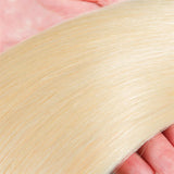 Lakihair 10A Top Grade Straight 4 Bundles 613 Blonde Human Hair Best Virgin Brazilian Hair