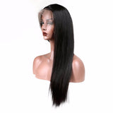 Lakihair 9A Brazilian lace frontal Human Hair Straight Hair Wigs in orange