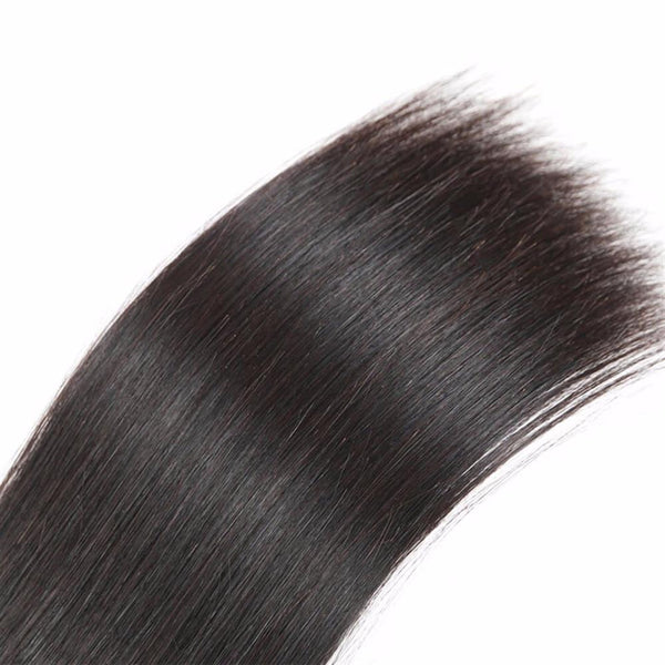 Lakihair 10A Top Quality Brazilian Straight 3 Bundles Human Hair Weaving 100% Unprocessed