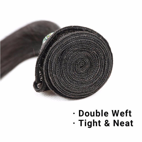 Lakihair 8A Brazilian 3 Bundles Deal Straight Virgin Human Hair Weaving 
