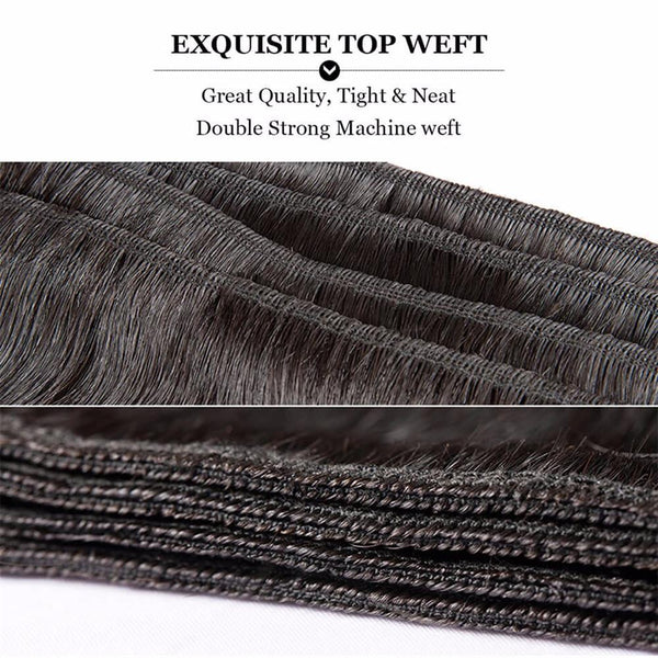 Lakihair 10A Top Quality 1 Bundle Deal Brazilian Water Wave Virgin Human Hair Weaving