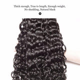 Lakihair 10A Real Virgin Water Wave Hair Bundles Top Quality 3 Bundles Virgin Human Hair Weaving