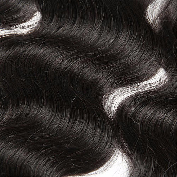 Lakihair 10A Body Wave Pre Plucked  13x4 Lace Frontal Virgin Human Hair