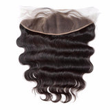 Lakihair 8A Brazilian Virgin Human Body Wave Hair 4 Bundles With 13x4 Frontal Closure