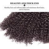 Lakihair 10A TOP Brazilian Kinky Curly 4 Bundles Unprocessed Real Virgin Human Hair