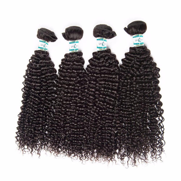 Lakihair 10A TOP Brazilian Kinky Curly 4 Bundles Unprocessed Real Virgin Human Hair