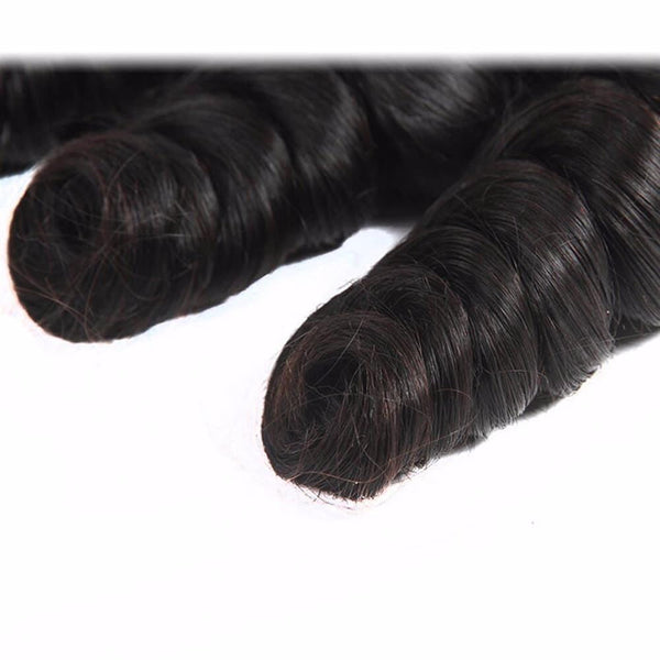 Lakihair 8A Virgin Human Hair Loose Wave 4 Bundles Hair Extensions