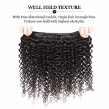 Lakihair 8A Kinky Curly 1 Bundle Virgin Human Hair Weaving