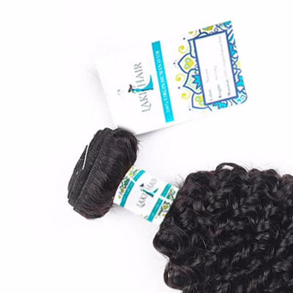 Lakihair 8A Kinky Curly 1 Bundle Virgin Human Hair Weaving