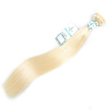 Lakihair 10A High Quality 613 Blonde 1 Bundles Brazilian Human Straight Hair Weaving