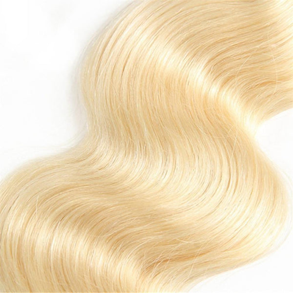 Lakihair 10A Top Quality 613 Blonde Hair Body Wave 1 Bundles Brazilian Virgin Human Hair