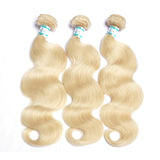 Lakihair 10A Body Wave 613 Blonde Hair Bundles Virgin Brazilian 4 Bundles Human Hair