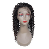 Lakihair Lace Front Wigs 8A Deep Wave Virgin Human Hair Wigs With Baby Hair Pre Plucked