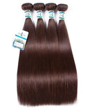 Lakihair Straight Human Hair 4 Bundles 10A Brazilian Blonde Hair Weave Free Shipping Full Ends