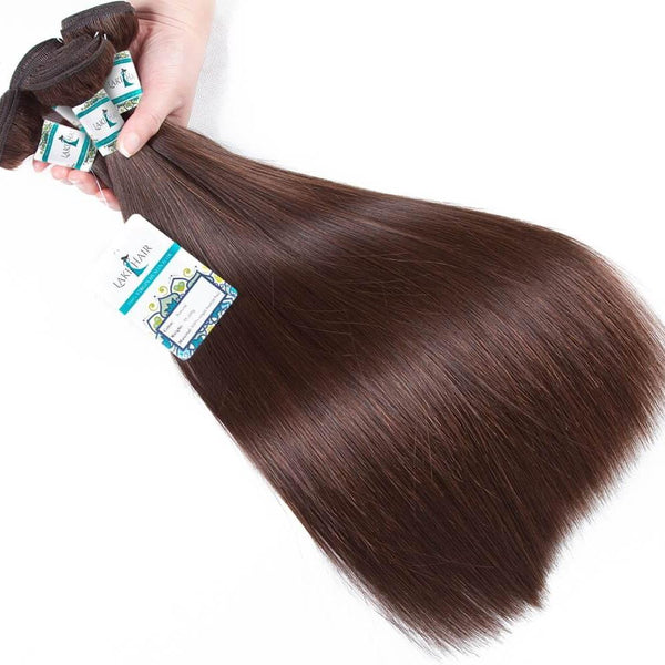 Lakihair Straight Human Hair 4 Bundles 10A Brazilian Blonde Hair Weave Free Shipping