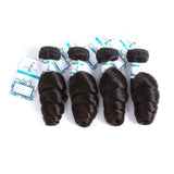 Lakihair 8A Loose Wave Virgin Human Hair 4 Bundles With Lace Frontal 13x4 Unprocessed Hair