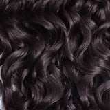 Lakihair Unprocessed Virgin Human Hair Bundles With Lace Frontal Closure Brazilian Water Wave 4 Bundles With Closure