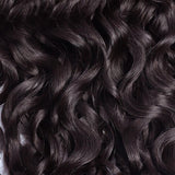Lakihair Peruvian Hair Bundles With Lace Frontal Closure Water Wave Virgin Human Hair 4 Bundles With Lace Frontal 