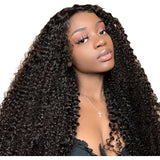 Lakihair Lace Front Wigs 8A Deep Wave Virgin Human Hair Wigs With Baby Hair Pre Plucked