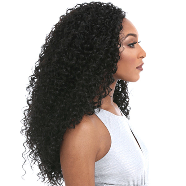 Lakihair Virgin Remy Human Hair Weave 3 Bundles With Lace Closure Brazilian Deep Curly Human Hair Bundles