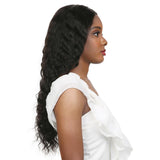 Lakihair 8A Malaysian Human Hair Deep Wave 3 Bundles With 4x4 Lace Closure