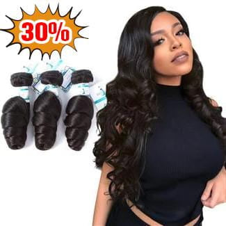 Lakihair 8A Brazilian Virgin Human Hair Loose Wave 3 Bundles Deals