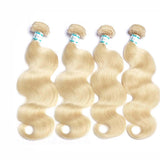 Lakihair 10A Body Wave 613 Blonde Hair Bundles Virgin Brazilian 4 Bundles Human Hair