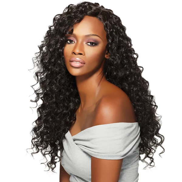 Lakihair 10A Brazilian Water Wave 4 Bundles With Lace Closure 4x4 Virgin Human Hair Bundles