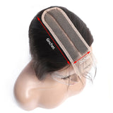 Lakihair Middle Part Lace Closure 2x6 Brazilian Human Hair Body Wave Natural Color