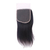 Lakihair 4*4 HD Lace Closure Virgin Human Hair Natural Black HD/Film Lace